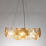 Люстра с рельефным стеклом Chandelier Ingrid варинант исполнения - 6 | Loft Concept во Владивостоке