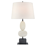 Настольная лампа на фигурном мраморном основании Conundrum варинант исполнения - 1 | Loft Concept во Владивостоке