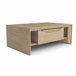 Стол журнальный с ящиками и открытыми полками Flowchart варинант исполнения - 2 | Loft Concept во Владивостоке