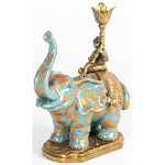 Фарфоровый подсвечник Слон с эмоцией Fluens варинант исполнения - 3 | Loft Concept во Владивостоке