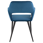Стул с подлокотниками синий NEASAN STOOL варинант исполнения - 4 | Loft Concept во Владивостоке
