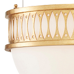 Подвесной светильник с фактурным золотым каркасом Exceptional Classic Design варинант исполнения - 2 | Loft Concept во Владивостоке