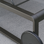 Шезлонг на металлическом каркасе с регулируемой спинкой GUELL Sunbed варинант исполнения - 6 | Loft Concept во Владивостоке