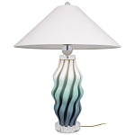Настольная лампа с абажуром Green Wave варинант исполнения - 3 | Loft Concept во Владивостоке