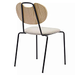 Стул с мягким сиденьем Stool Loft Light Brown варинант исполнения - 3 | Loft Concept во Владивостоке