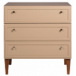 Комод бежевый из массива бука с 3-мя ящиками Wenge Light варинант исполнения - 2 | Loft Concept во Владивостоке