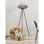 Торшер с трехъярусным плафоном из металлической сетки Metal Mesh Floor Lamp варинант исполнения - 3 | Loft Concept во Владивостоке