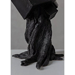 Скульптура «Окаменелый рост», Черный объект варинант исполнения - 3 | Loft Concept во Владивостоке