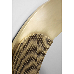 Зеркало золотое со вставками в виде геометрических фигур варинант исполнения - 3 | Loft Concept во Владивостоке