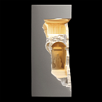 Встраиваемый в стену гипсовый светильник под покраску в античном стиле Antiquity Athena варинант исполнения - 7 | Loft Concept во Владивостоке