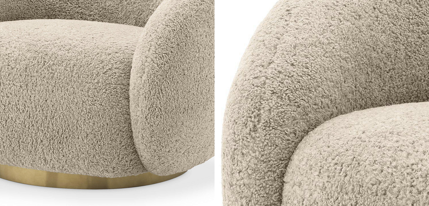 Кресло Eichholtz Swivel Chair Diego Кресло Eichholtz Swivel Chair Diego - Loft-Concept во Владивостоке