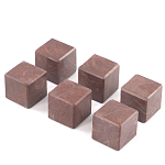 Камни для охлаждения виски из красного лемезита Natural Stone Cube варинант исполнения - 3 | Loft Concept во Владивостоке