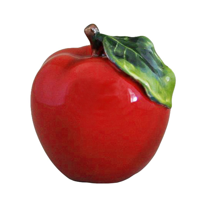 Статуэтка Porcelain Apple Красный Статуэтка Porcelain Apple Красный во Владивостоке | Loft Concept