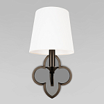 Бра с белым текстильным абажуром и фигурным основанием с зеркальной вставкой Vitorino варинант исполнения - 18 | Loft Concept во Владивостоке