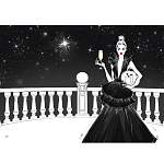 Megan Hess. Te Lttle Blk Dess варинант исполнения - 3 | Loft Concept во Владивостоке