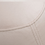 Кресло без подлокотников бежевое с принтом Macrocosm варинант исполнения - 4 | Loft Concept во Владивостоке