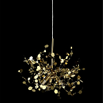 Подвесной светильник с металлическими круглыми элементами Terzani Argent варинант исполнения - 7 | Loft Concept во Владивостоке