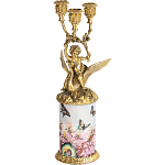 Фарфоровый подсвечник Лебедь с ангелом Asse варинант исполнения - 1 | Loft Concept во Владивостоке