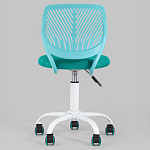 Яркий компьютерный стул Tropica Turquoise варинант исполнения - 4 | Loft Concept во Владивостоке