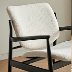 Кресло с каркасом и ножками из древесины и мягкими сиденьем и спинкой Venice варинант исполнения - 8 | Loft Concept во Владивостоке