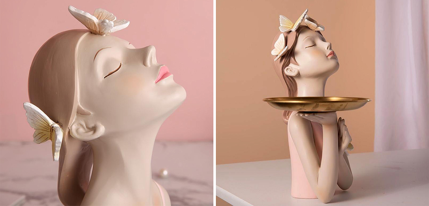 Статуэтка Butterfly Girl Tray Статуэтка Butterfly Girl Tray - Loft-Concept во Владивостоке