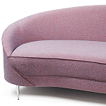 Диван Paulet Sofa Сиреневое Букле варинант исполнения - 4 | Loft Concept во Владивостоке