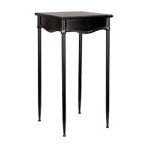Подставка с квадратной столешницей черная Leonard