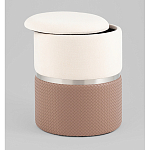 Пуф Mauldine с ящиком светло-коричневый с экокожей варинант исполнения - 2 | Loft Concept во Владивостоке