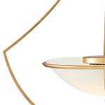 Люстра золотая светодиодная Graduated Bell варинант исполнения - 1 | Loft Concept во Владивостоке