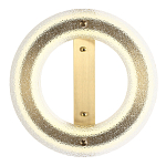 Бра круглое с эффектом морозного стекла Freezing Pattern варинант исполнения - 1 | Loft Concept во Владивостоке