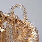 Люстра с подвесными рифлеными стеклянными трубками Nembus варинант исполнения - 9 | Loft Concept во Владивостоке