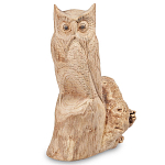 Статуэтка из дерева сова Animals of the World 20 варинант исполнения - 2 | Loft Concept во Владивостоке
