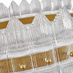 Люстра круглая с декоративными элементами в виде лепестков Round Light Flashing варинант исполнения - 7 | Loft Concept во Владивостоке