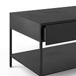ТВ-тумба из металла с 2-мя ящиками Kelsey Metal TV Stand варинант исполнения - 3 | Loft Concept во Владивостоке