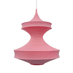 Подвесной вязаный розовый светильник «Моника» варинант исполнения - 1 | Loft Concept во Владивостоке