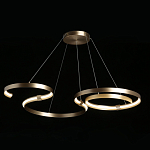 Люстра подвесная светодиодная в виде волнообразной ленты Ribbon Vortex варинант исполнения - 16 | Loft Concept во Владивостоке