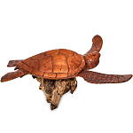 Статуэтка деревянная в виде морской черепахи Marine Reptiles варинант исполнения - 2 | Loft Concept во Владивостоке