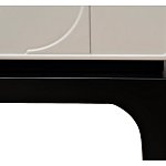 Тумбочка прикроватная с ящиком черно-серого цвета Noble Nightstand варинант исполнения - 6 | Loft Concept во Владивостоке