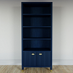 Книжный Стеллаж Elsa Dreams Blue с задней стенкой варинант исполнения - 5 | Loft Concept во Владивостоке