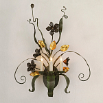 Бра с цветами и листьями Paradise Bush варинант исполнения - 3 | Loft Concept во Владивостоке