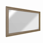 Зеркало прямоугольное с классической деревянной рамой Flowchart варинант исполнения - 1 | Loft Concept во Владивостоке