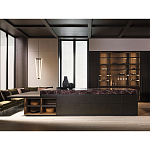 Кухонный гарнитур из красного мрамора и дерева VVD Dada Engenereed Kitchen варинант исполнения - 2 | Loft Concept во Владивостоке