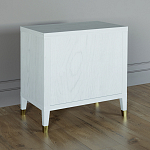 Прикроватная тумбочка с полкой Elsa Dreams White варинант исполнения - 4 | Loft Concept во Владивостоке