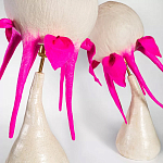 Торшер фуксия «Цветы из снов»  варинант исполнения - 2 | Loft Concept во Владивостоке