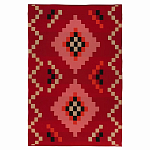 Плед хлопковый по мотивам башкирских орнаментов Ural and Siberian Patterns варинант исполнения - 1 | Loft Concept во Владивостоке