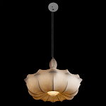 Подвесной светильник с белым фигурным абажуром и мягкими волнистыми краями Cloud Motion  варинант исполнения - 9 | Loft Concept во Владивостоке