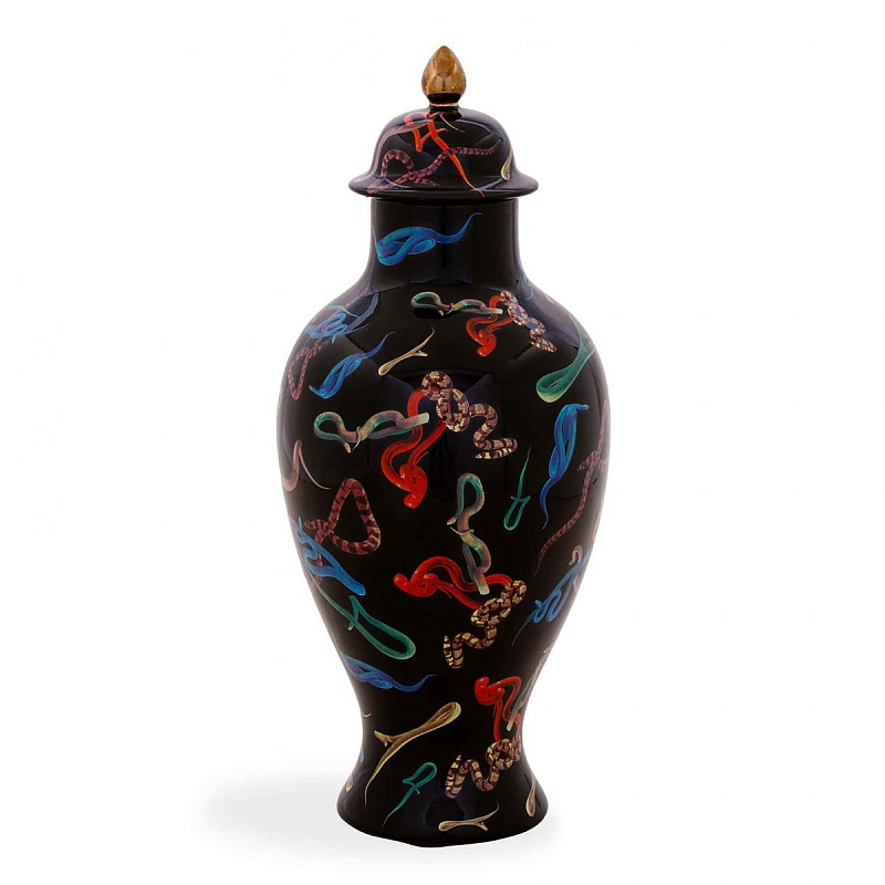 Ваза Seletti Vase Snakes Toiletpaper Мульти Ваза Seletti Vase Snakes Toiletpaper Мульти во Владивостоке | Loft Concept
