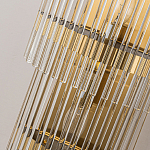 Бра с золотистым основанием и прозрачными трубками Nembus варинант исполнения - 5 | Loft Concept во Владивостоке