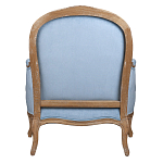 Кресло Ava Classical Armchair light blue velour варинант исполнения - 3 | Loft Concept во Владивостоке
