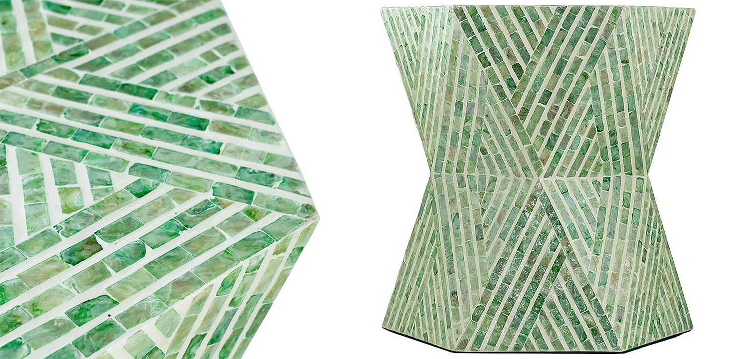 Приставной стол Geometric Green Приставной стол Geometric Green - Loft-Concept во Владивостоке